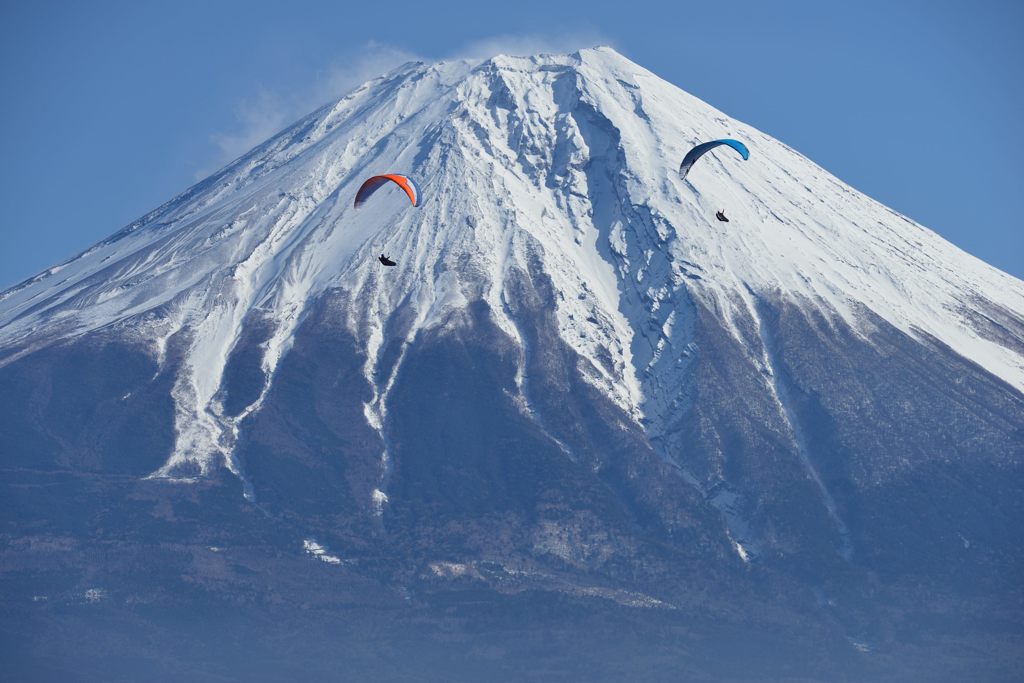 週末の富士山（新作85）