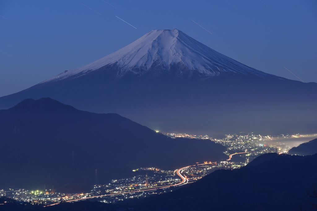 週末の富士山（新作500）