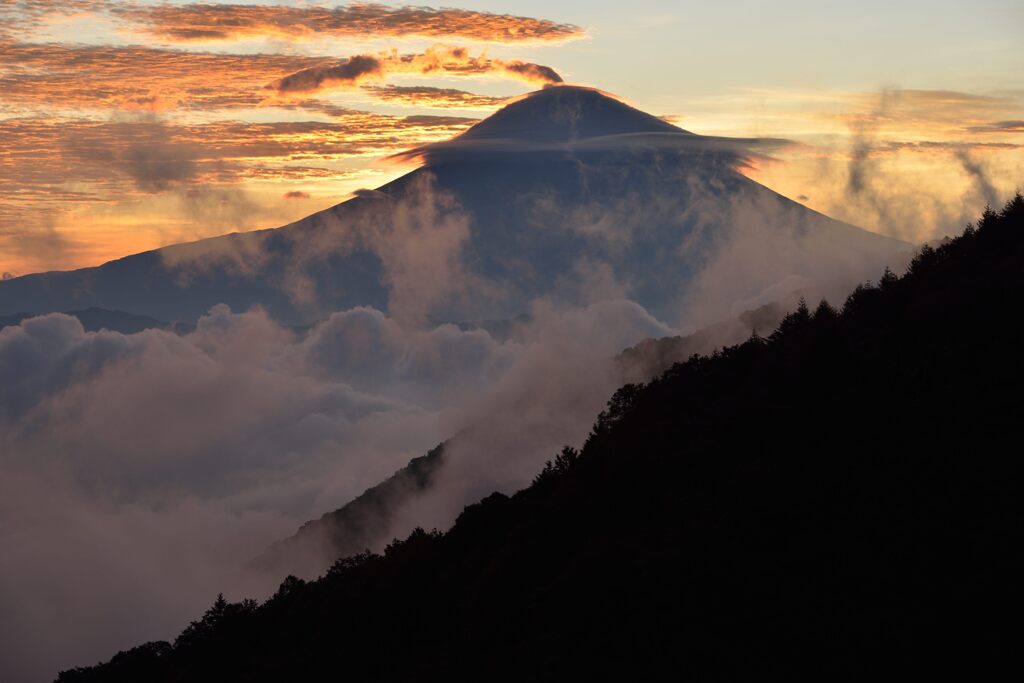 平日の富士山770