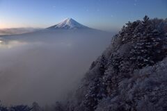 平日の富士山931