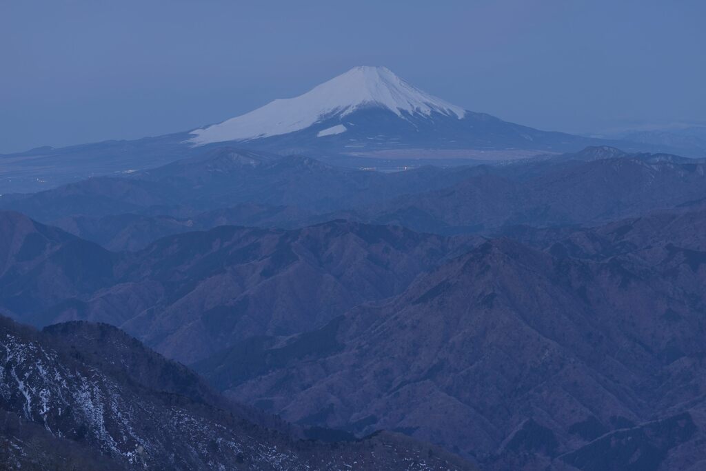 週末の富士山（新作1261）