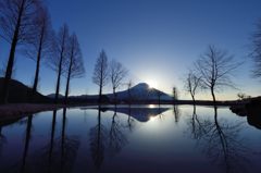 週末の富士山（新作161）
