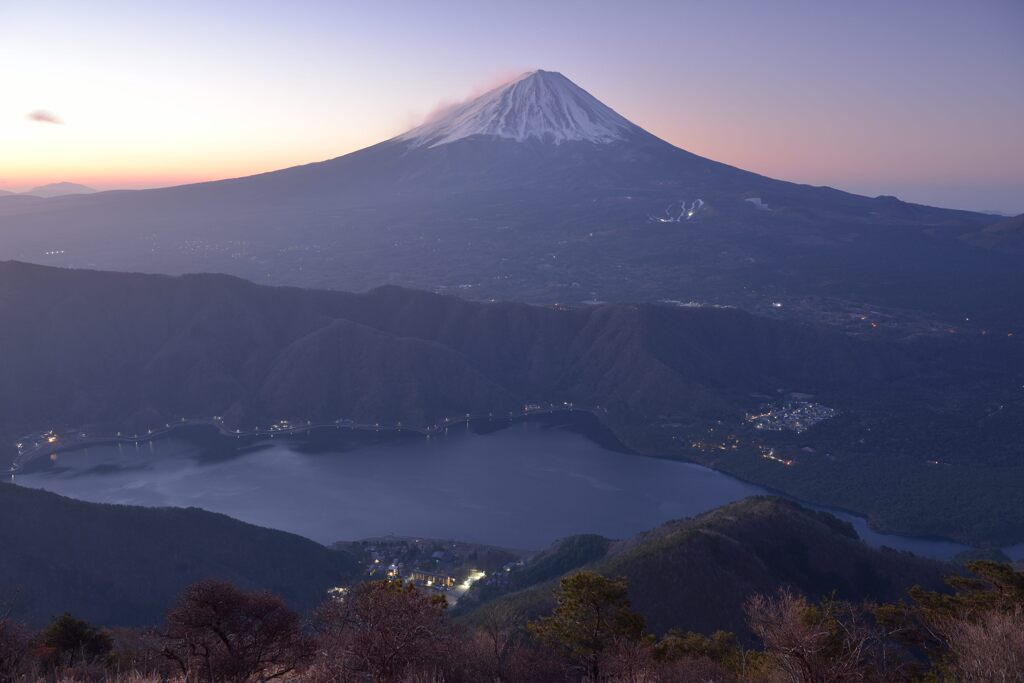 週末の富士山（新作1347）