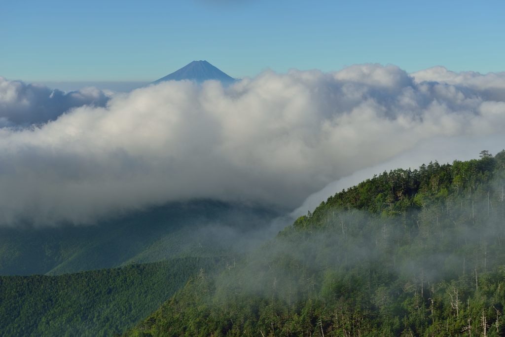 週末の富士山（新作932）
