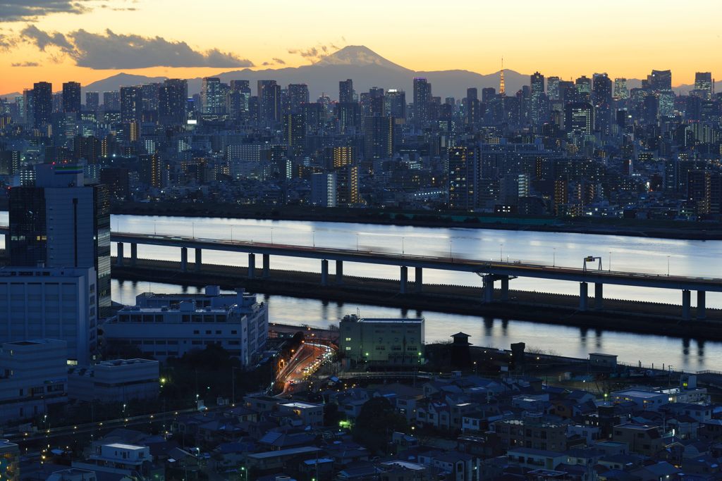 平日の富士山618