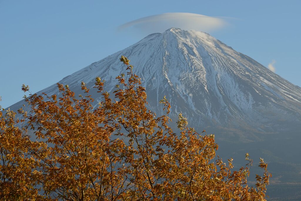 平日の富士山886