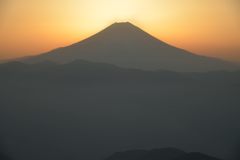 週末の富士山（新作581）