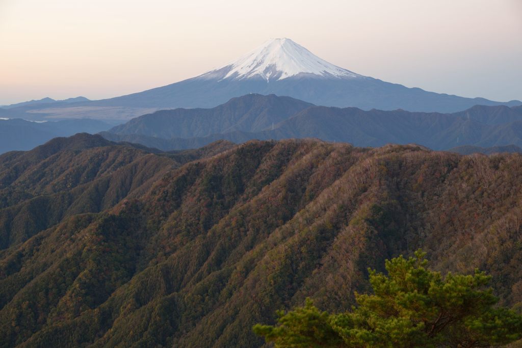 週末の富士山（新作1046）