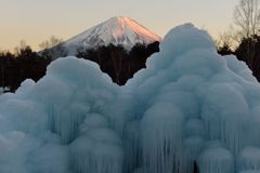 週末の富士山（新作558）