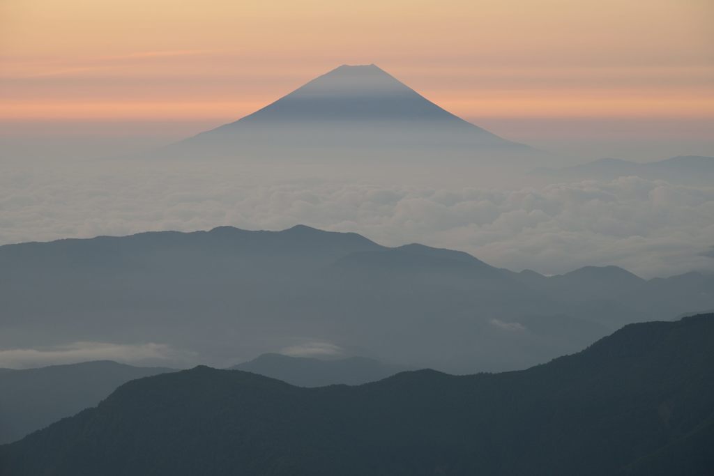 週末の富士山（新作959）