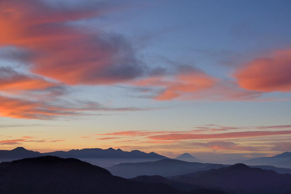 週末の富士山（新作475）