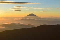 週末の富士山（新作293）