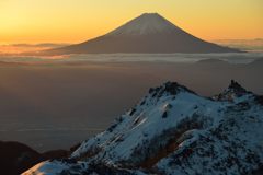 週末の富士山（新作521）