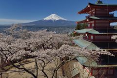 週末の富士山（新作1161）