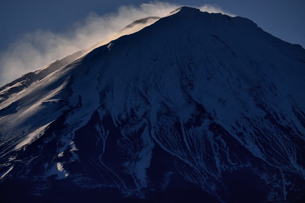 週末の富士山（新作74）