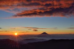 週末の富士山（新作292）