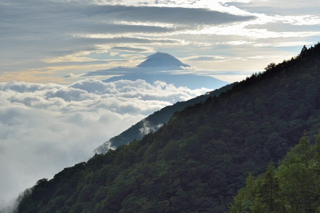 平日の富士山766