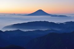 週末の富士山（新作261）