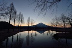 週末の富士山（新作185）