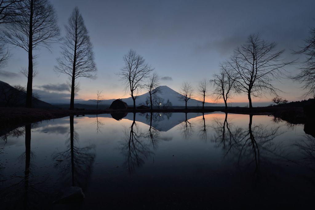 平日の富士山218