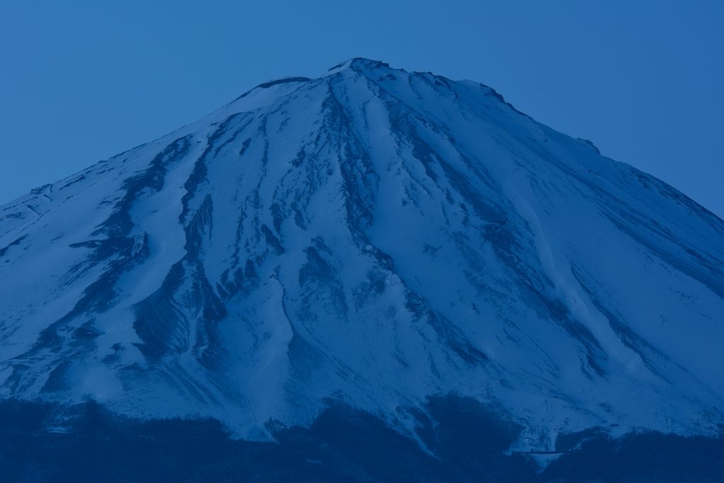 週末の富士山（新作586）