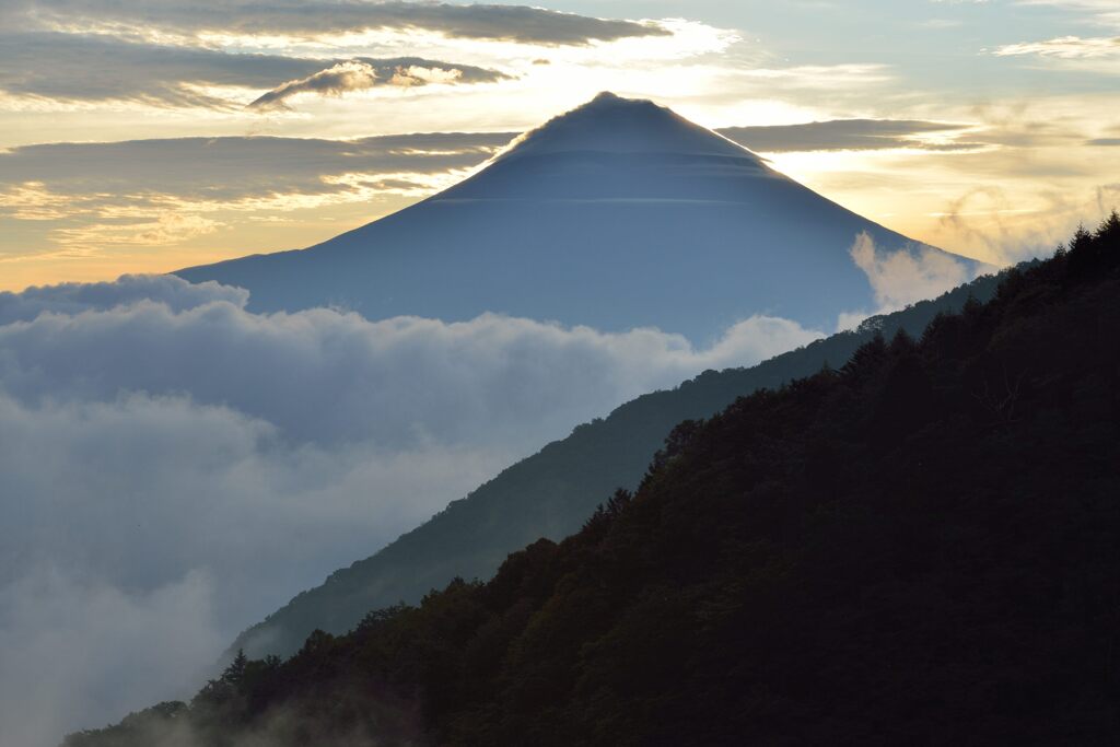 平日の富士山774