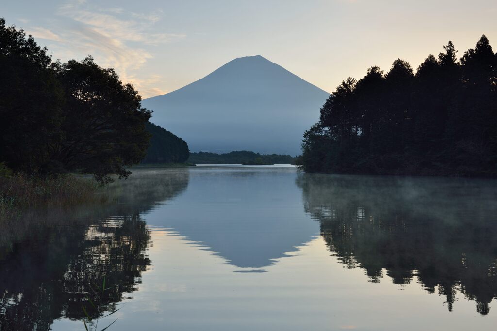 平日の富士山786