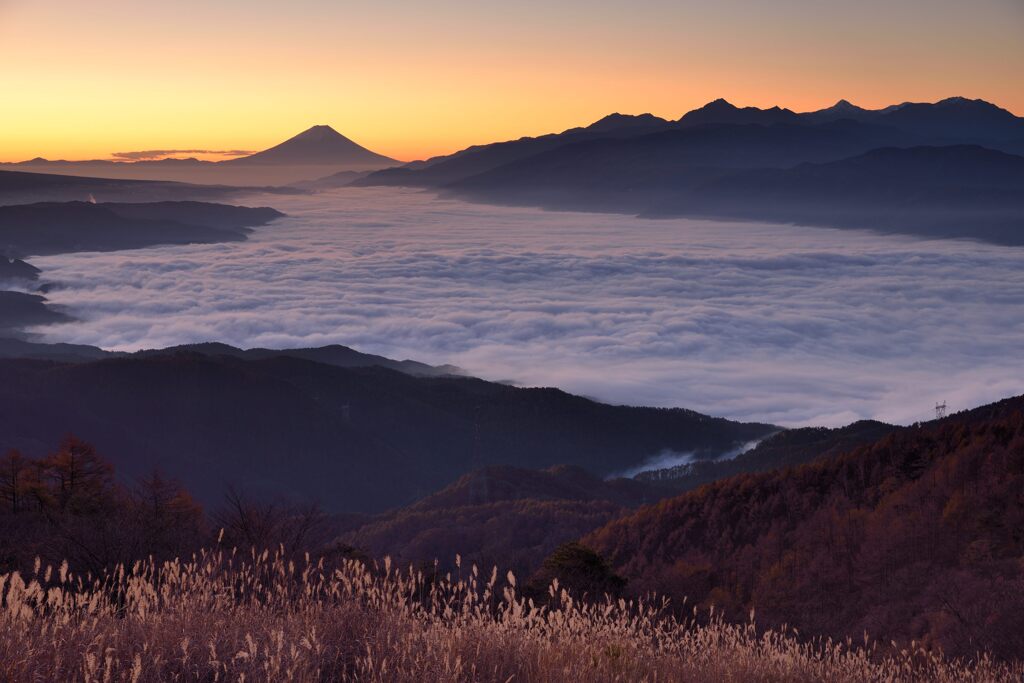 平日の富士山814