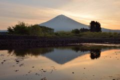 週末の富士山（新作632）