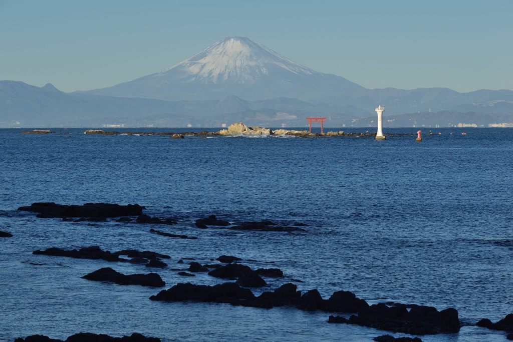 平日の富士山579