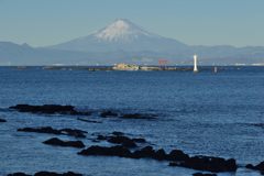 平日の富士山579