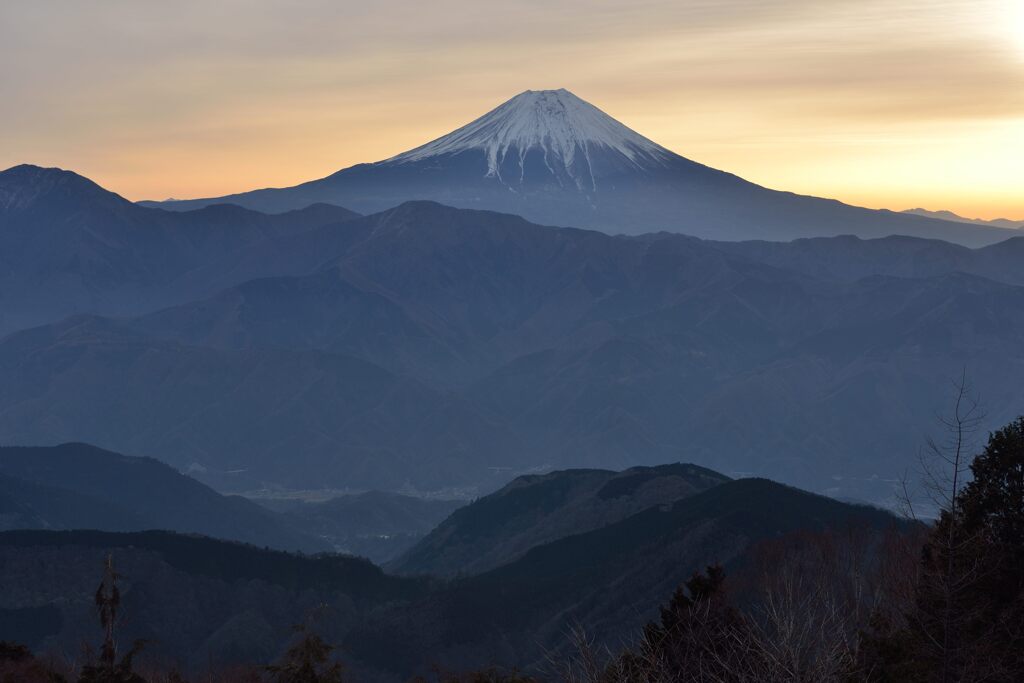 週末の富士山（新作1305）