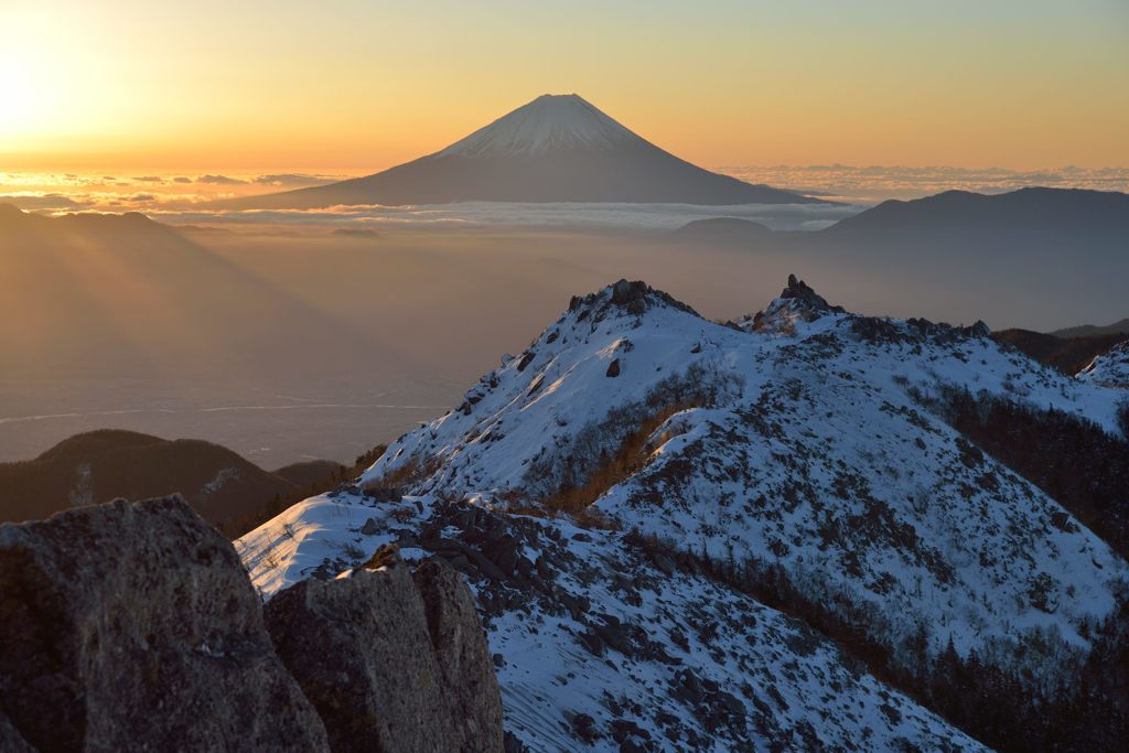 週末の富士山（新作522）