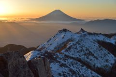 週末の富士山（新作522）