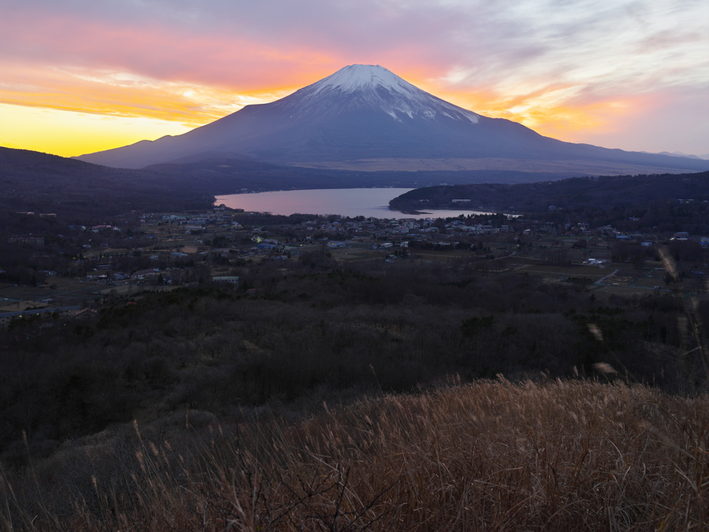週末の富士山（新作1076）