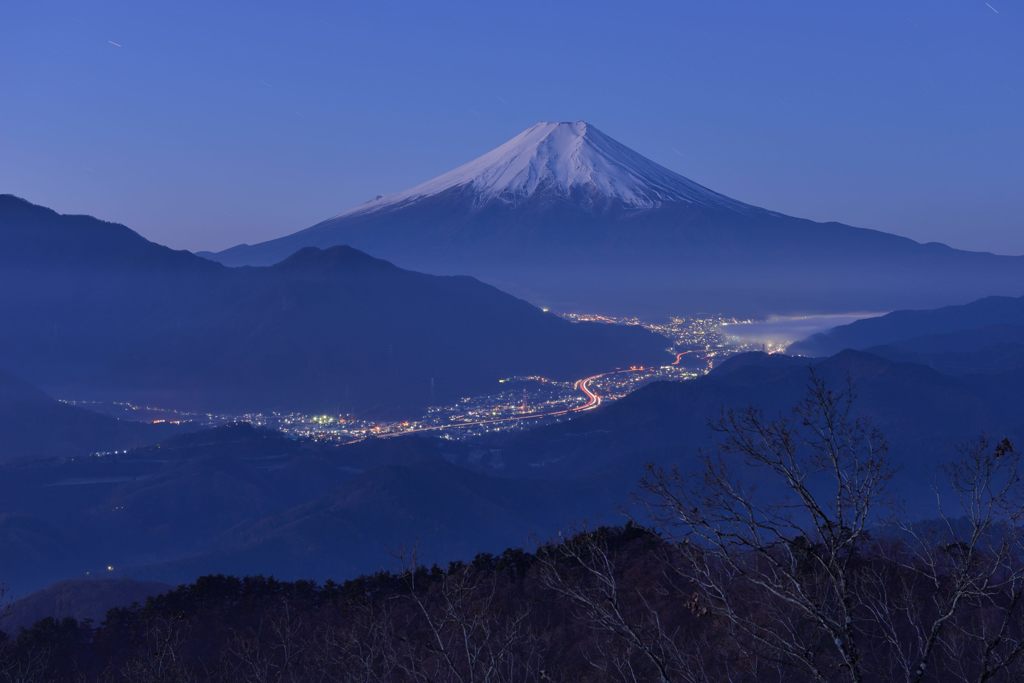 週末の富士山（新作496）