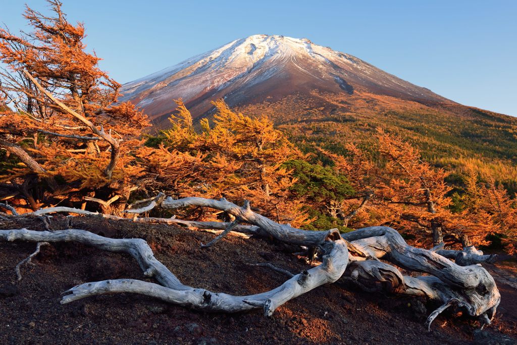 平日の富士山402