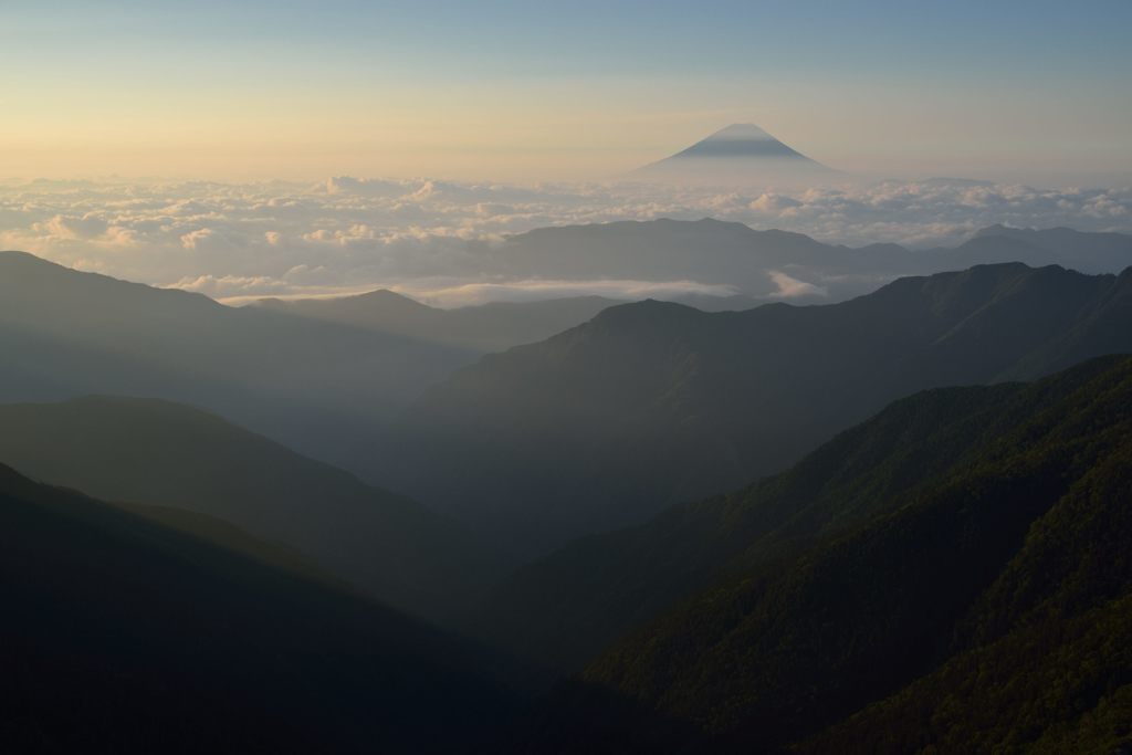 週末の富士山（新作963）