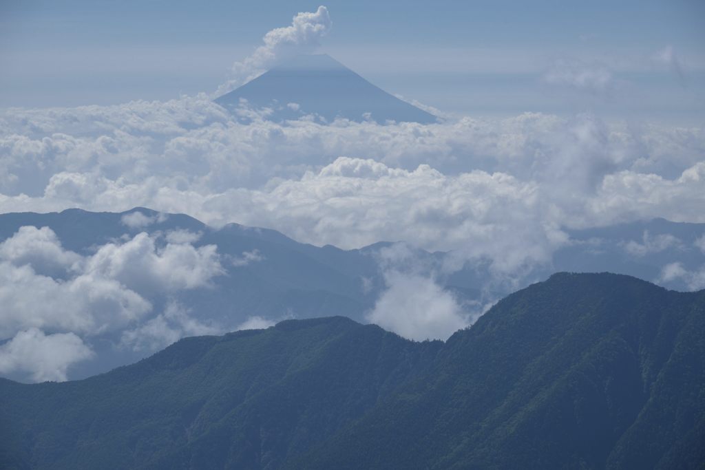 週末の富士山（新作984）