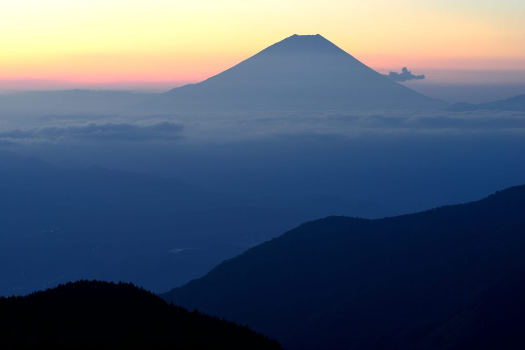 週末の富士山（新作18）