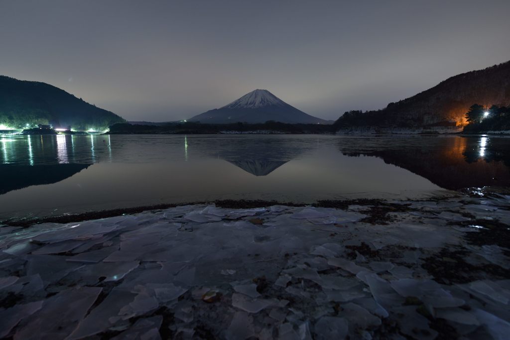 週末の富士山（新作544）