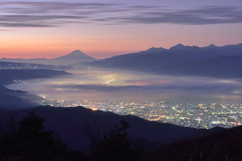平日の富士山405