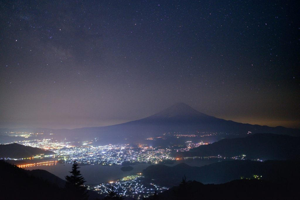 平日の富士山700