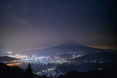 平日の富士山700