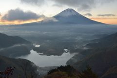 週末の富士山（新作488）