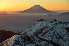 週末の富士山（新作520）