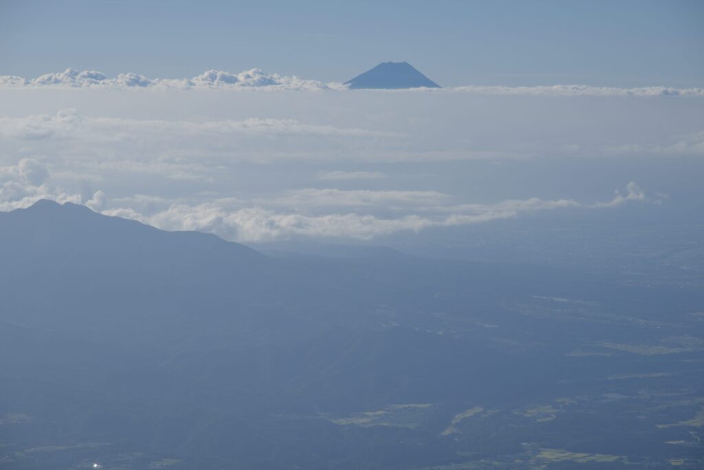 平日の富士山783
