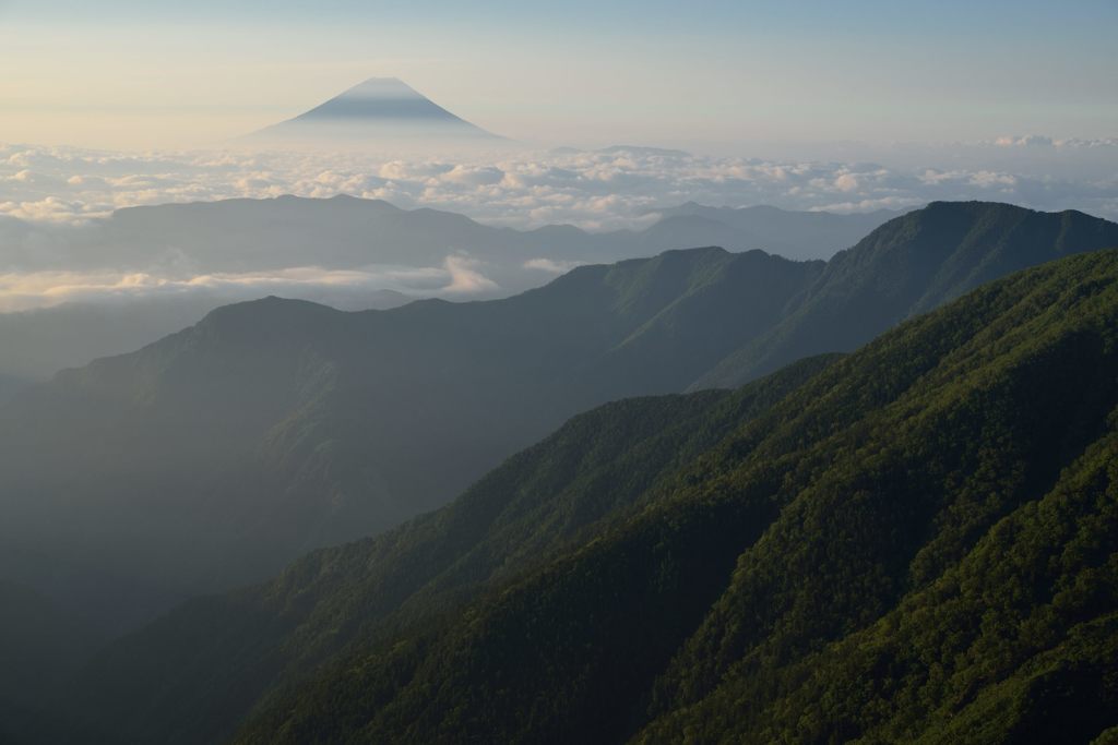 週末の富士山（新作964）
