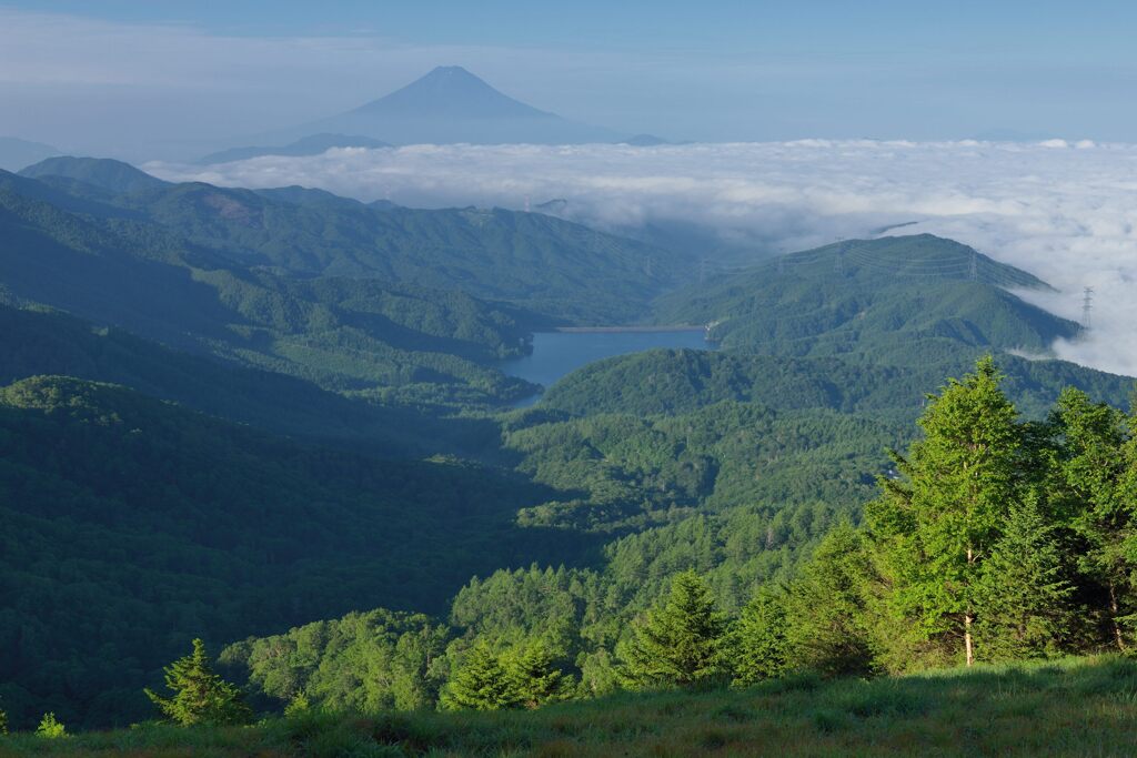 平日の富士山746