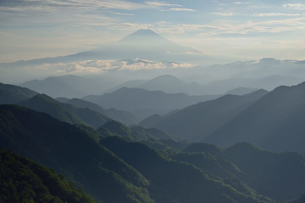 平日の富士山344